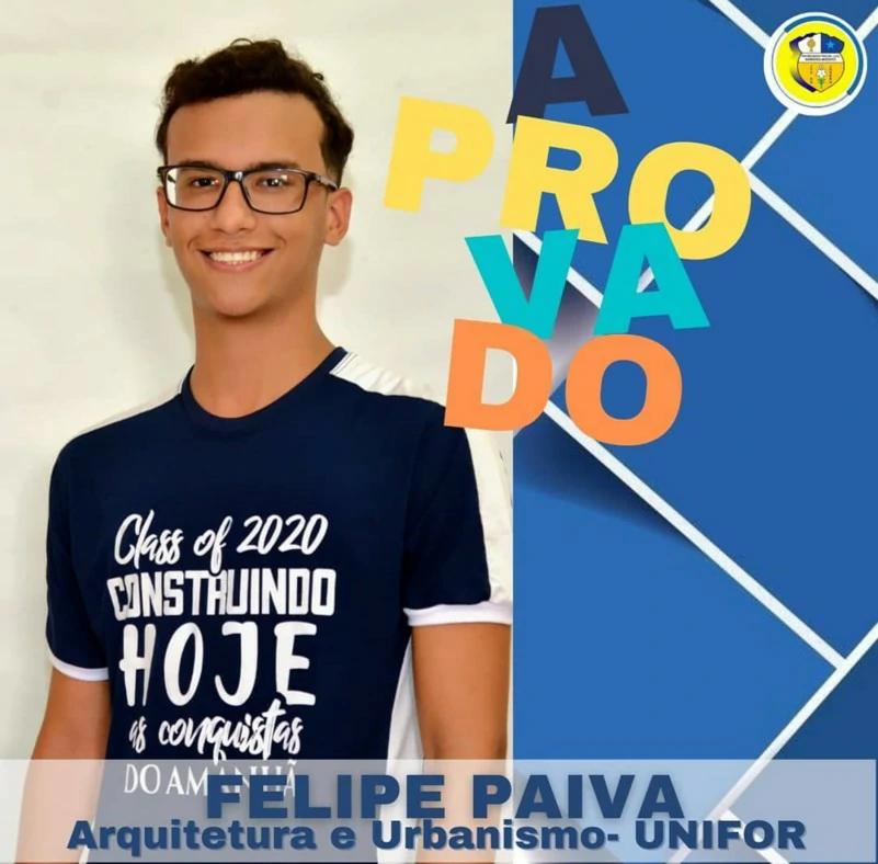 Arquitetura e Urbanismo Unifor 2020 Felipe Paiva